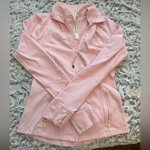 PINK LULULEMON SPANDEX JACKET